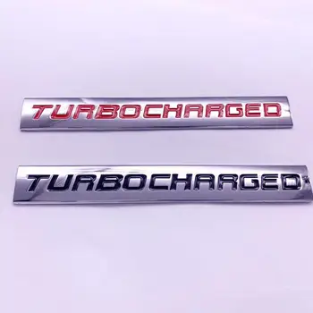 Creative 3D Metal Autocolant Auto Turbo Emblema, Insigna Decal Pentru BMW, Audi, Honda, Volvo, Toyota, Ford, Chevrolet Hyundai GT17