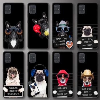 Câine amuzant Pentru Samsung Galaxy S21 A51 S20 S10 S9 S8 Plus Ultra S10e A50 A71 A70 A20E A21 NOTA 20 10 9 8 Plus Moale TPU Cazuri de Telefon