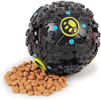 Câine de Jucărie Interactiv Indestructibil de Companie Anti-roll Alimentator Anxietate Minge Puzzle Jucărie Pentru Catelus Mic Câine Mare a Juca Jocul Jucărie de ros