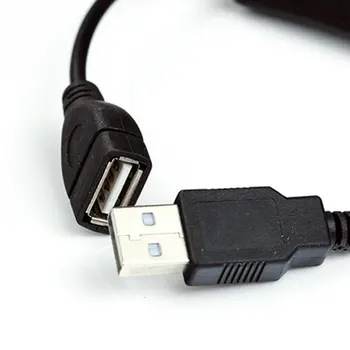 De sex masculin La Feminin Cablu USB Cu Comutator ON/OFF, Cablu de Extensie de Comutare Pentru USB, Lampa USB Fan LED Strip Linia de Alimentare 2A Curent