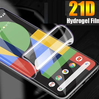 De înaltă Definiție Hidrogel Film Pentru Google Pixel 4 XL 4a 3a 3 Lite 2 Protectorul de Ecran Nu Sticla