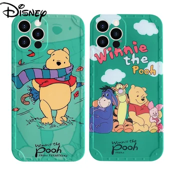 Disney Pooh pentru IPhone11 Telefon Mobil Caz pentru IPhone 7/8/se/7p/8p/x/xs/xr/xsmax/11p/12/12p/12/11/12mini Telefon Mobil Capac