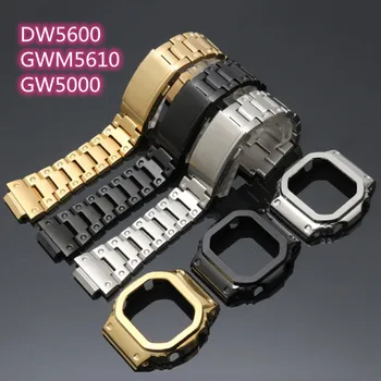 DW5600/GWM5610/GW5000/316L din Oțel Inoxidabil, Curea din Metal Bezel/caz cu Instrumente de Reparații en-Gros Transport Gratuit