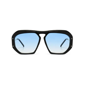 Epocă Pătrat ochelari de Soare Barbati Femei Clasic de Lux de Brand Designer de Gradient Optic Ochelari Supradimensionate, Ochelari de Soare UV400 Nuante