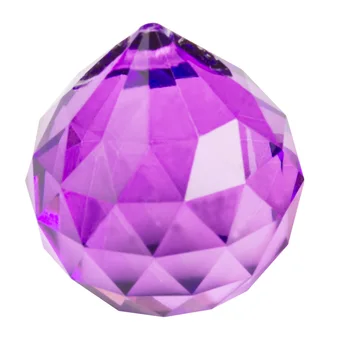 Fațete Mingea de Cristal Culori Amestecate Prisma Pandantiv Prisma Mingea Pentru Piese X-mas Dimensiunea de Sticlă