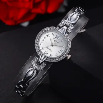 Femei Ceas Lvpai Femei Ceas Cristal de Diamant Brățară Cuarț Ceas de mână Ceasuri de Femei de Moda Ceas 2020 Designer Simplu