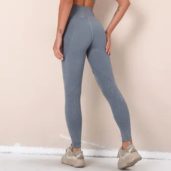 Fără sudură Pantaloni de Yoga pentru Femei Difuzate de Sport Colanti Mare Solduri Elastice Fitness Pantaloni Sport Rularea Sport Yoga Colanti Femei