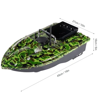 GPS Fix Viteza de Croazieră de Control de la Distanță de Pescuit Finder Barca cu o Singură Momeală Recipiente Automate Barca de nadit cu Telecomanda