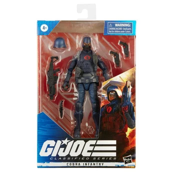 Hasbro G. I. JOE 1/12 6 cm figurina Clasificate Seria Cobra Infanterie Film Anime Model Pentru Cadou Transport Gratuit