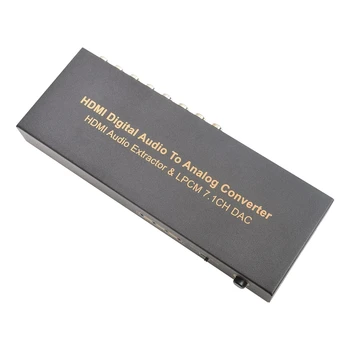 HDCN0033M1 HDMI la HDMI, 7.1 Audio Digital Convertor Audio de ieșire Setarea modului 7.1 Digital Audio converter SPDIF