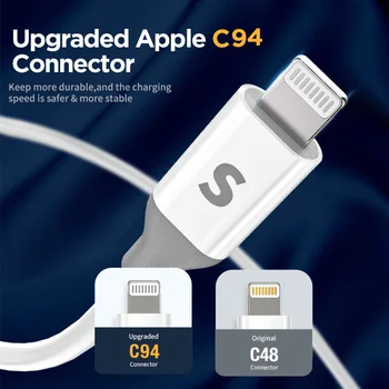 Ifm C USB la Lightning iPhone Încărcător Cablu pentru iPhone 12 Mini-12 Pro Max 8 PD 18W 20W Repede C USB Cablu de Încărcare pentru Macbook Pro