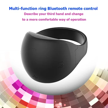 Inel compatibil Bluetooth Control de la Distanță R51 Portabil Degetul Ușor la Modă Durabil pentru iOS, Android Telefon, TV Aprovizionare