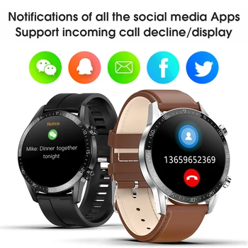 Ipbzhe Ceas Inteligent Bărbați 2021 Android IP68 ECG Smartwatch Bărbați Sport Reloj Inteligente Smart Watch Pentru Telefonul Iphone Android Huawei