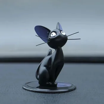 Japonia Stil Pisica Neagra Figurine Decor Acasă Copii Amuzant Pisica Minunat Ornamente Personalitate Decorarea Desktop Model Auto Accesorii