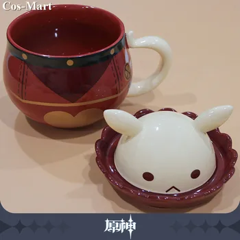 Joc fierbinte Genshin Impact Klee Cana Cana de Apa Cosplay Drăguț Ceramice DIY Bomba Ceașcă de Cafea 11*15cm 360ml Cadou de Crăciun Pentru Copii se desfășoară zilnic Folosit