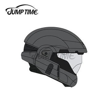 JumpTime 13 x 6.8 cm Pentru Halo 3 ODST Casca Motocicleta Joc Decal de Desene animate Creative Masina Autocolante de Vinil rezistent la apa Folie Auto
