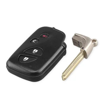 KEYYOU Pentru Lexus GS430 ES350 GS350 LX570 IS350 RX350 IS250 Cheie Acoperi TOY48 Înlocuire 2/3/4 Butoane Mașină Smart Key Fob Caz