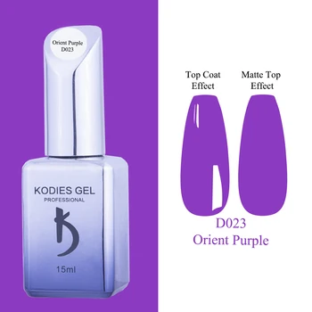 KODIES GEL Unghii Gel Polish 15ml Vernis Semi Permanent UV Gellak Violet Violet Acrilic Vopsea de Culoare Manichiura pentru Unghii de Design de Artă