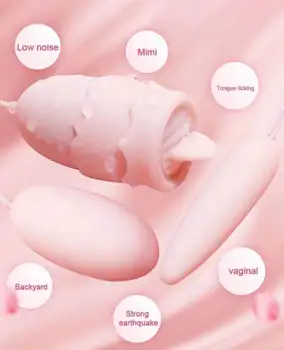 Limba Lins Trei Sari Ou Glont Vibrator Vaginal balonul Anal Plug Vibrator Dragoste Ou Masturbator Jucarii Sexuale pentru Femei Pentru Adulți