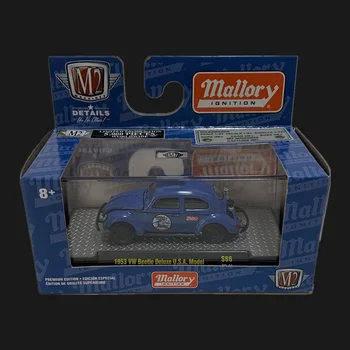 M21:64 1953 V olks wagen Beetle Colecție de aliaj model de jucărie mașini