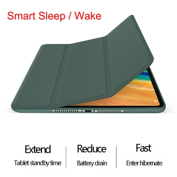 Magnetic Caz Pentru HuaWei MatePad 10.4 BAH3-AL00/BAH3-W09 Silicon Moale Capacul Inteligent Dormi Trezește-caz acoperire V6 10.4 Pro 10.8 M6 8.4