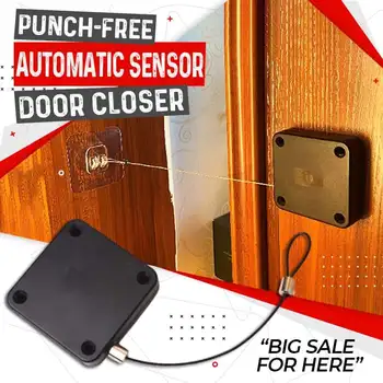 Mai Aproape de ușă Punch-gratuit Senzor Automat mai Aproape de Ușă se Închide Automat pentru Toate Usile Automate Aproape Dropshipping