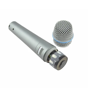 Microfon beta57a instrument de înaltă calitate microfon de toba microfon pentru instrument-set de tobe pentru Saxofon