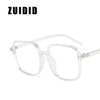 Moda Pătrat anti-albastru rama de ochelari pentru femei Calculator de Birou Albastru Blocarea Ochelari de Dimensiuni Mari Jocuri de noroc Bărbați Ochelari de Miopie