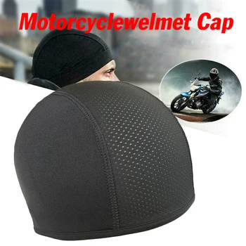 Motocicleta Umiditate Wicking Răcire Craniu capacete para moto Cap Casca de motociclist Căptușeală Interioară Beanie Motocross Casca Open face