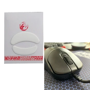 New Sosire 1 set/pachet Îmbunătățită Tiger Gaming Mouse Skates Picioare Pentru VAXEE ZYGEN NP-01 Alb Alunecă Curba Marginea Îmbunătățită