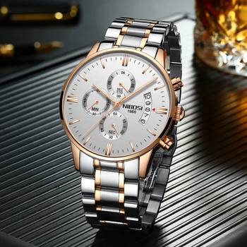 NIBOSI Relogio Masculino Ceas Bărbați Impermeabil Casual Brand de Lux Quartz Militare Ceas Sport Ceas de Afaceri pentru Bărbați Ceasuri de mana
