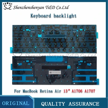Noi A1706 A1707 Lumina De Fundal Tastatură Neagră Acoperă Cu Folie De Hârtie Scut Cu Iluminare Din Spate Pentru Apple Macbook Pro Retina 13 