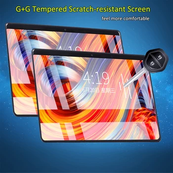 Noi de 10 inch Tablet PC 3G 4G FDD LTE Octa Core 6GB RAM 64GB ROM 1280x800 IPS 2.5 D Sticla 10.1 WIFI Android 9.0 Cadouri