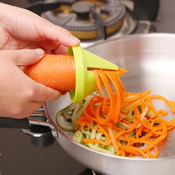 Noi Gadget-Uri De Bucătărie Vegetal Spiralizer Fărâmă Dispozitiv Spirală Slicer Morcov Castravete Spirală Cutter Instrument De Bucatarie Colorate