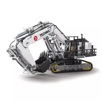NOI MOC high-tech Seria Camion R 9800 Excavator Camion de Model Blocuri Caramizi Compatibile Jucării Pentru Copii Cadouri