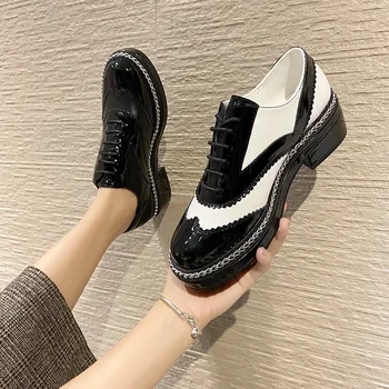 Noi Scarpe da donna pantofi de Designer încăltăminte într-femme 2021 pantofi Oxford pentru femei
