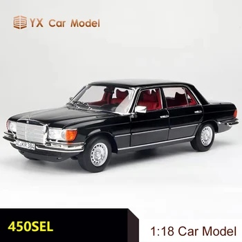 Norev original 1:18 a cincea generație S-class W116 450Sel aliaj de simulare pe model de masina