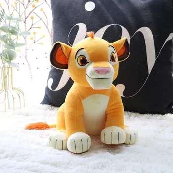 Nou stil 2021 Disney Regele Leu Simba Nala Tineri Simba Animale Împăiate Papusa Mufasa Jucarie de Plus jucarie pentru Copii Cadouri