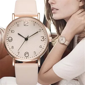 Noul Ceas de Moda pentru Femei Mici Dial Cuarț Ceasuri Femei Casual din Piele Curea Ceas Rochie Simpla Ceasuri Reloj mujer