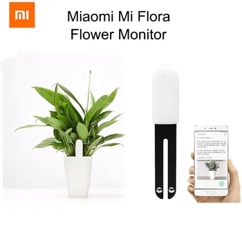 Noul Xiaomi Mi HHCC Flora Monitor Digital inteligent Plante Iarbă Floare Grijă de Apă din Sol de Lumină Inteligent Tester Senzor app de control