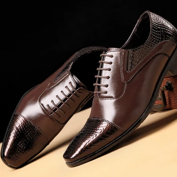 Oamenii Formale Pantofi De Toamna Si De Iarna Marca Rochie De Mireasa Pantofi Pentru Bărbați Încălțăminte De Moda Negru De Birou De Proiectare Sociale Din Piele Pantofi De Om