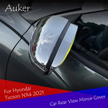 Oglinda retrovizoare auto capac ornamental de ploaie spranceana autocolant trim protecție material ABS Pentru Hyundai Tucson 2021 Accesorii