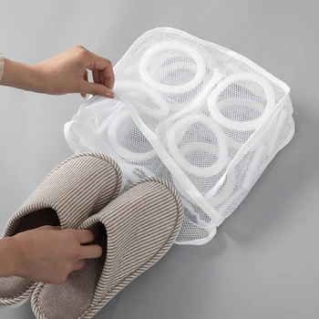 Pantofi de spălat sac de depozitare mașină de spălat îngrijire specială sac de spălat de uz casnic de pantofi de spălat sac sac de plasă anti-deformare