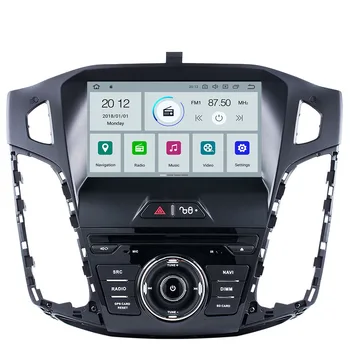 Pentru Ford Focus 2012 2013 Android 10.0 4GB + 64GB Masina Cu ip-uri de Navigare GPS Multimedia Player Radio Stereo Capul Unitate DSP
