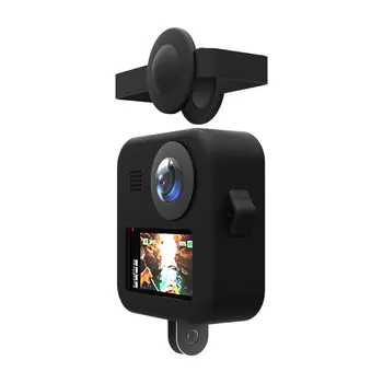 Pentru GoPro Accesorii de Acțiune aparat de Fotografiat Caz de Silicon de Protecție Caz Acoperire Pentru GoPro MAX aparat de Fotografiat