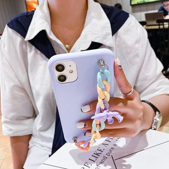 Pentru Xiomi POCO M3 X3 NFC Bratara Telefon Caz pentru Funda Xiaomi POCO X3 NFC M3 Caz Urs 3D Bratara Silicon Acoperă Capa Femei