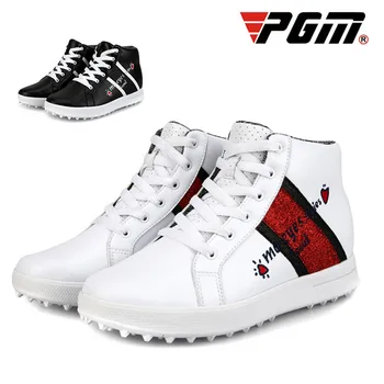 PGM Golf Pantofi Anti-alunecare Respirabil Femei de Înaltă Superioară în Interiorul Sporind Pantofi de Rotație Catarama Golf Adidas Femei Pantofi Impermeabil