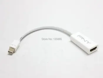 PNY Mini DisplayPort/Thunderbolt (de sex masculin) la HDMI-Adaptor compatibil (de sex feminin) pentru Mac Book Pro Mac Book Air Mini