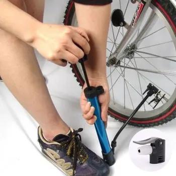 Pompa Cu Cap Dublu Adaptor Convertor De Biciclete Pompa De Picior Inflației Duza Parte Din Accesorii Pentru Biciclete Pompa De Aer Duza