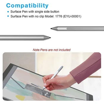 Refill Sfat Set Pentru Microsoft Surface Pro 4/5 Carte de Suprafață Pen Sfat Kit Stylus Touch Pen Înlocuire Sfaturi 2H H HB B